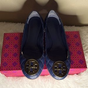 Tory Burch flats quilted